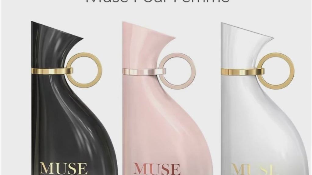 Perfume MUSE Beauté Blanche, Noire y Rose musc para Mujer – Eau de Parfum 100 ml